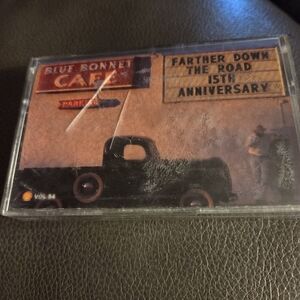 Farther Down The Road 15th Anniversary Blue Bonnet Cafe Vintage Cassette Tape 99